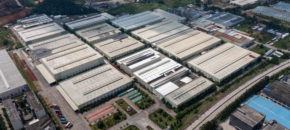 新合鋁業(yè)廠區(qū)鳥瞰圖