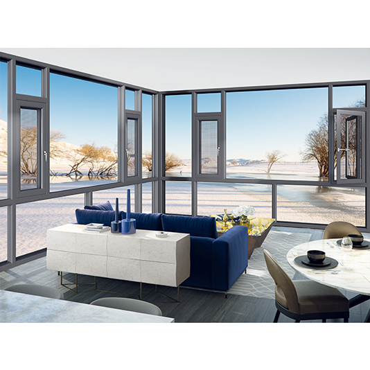 KSPC85斷橋窗紗一體系列